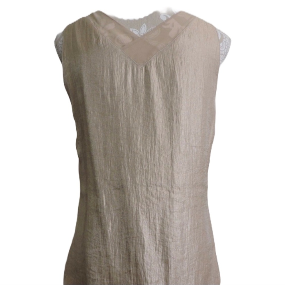 Coldwater Creek Gold Colored Blouse Small - Picture 3 of 8